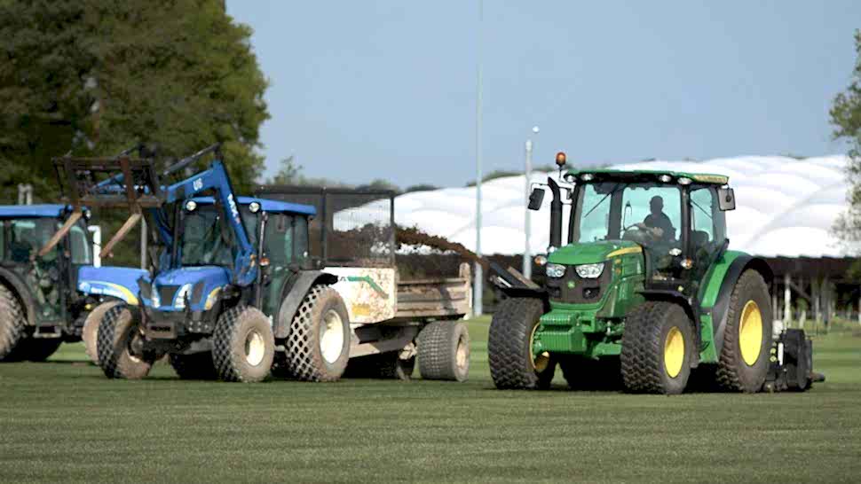 pitch renovation, home of FA ,St George's Park, SIS Pitches, SISGrass, synthetic turf, artificial pitch