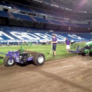 pitch resurfacing, remove old surface, easy resurface, synthetic, artificial, natural, hybrid, recyclable materials,