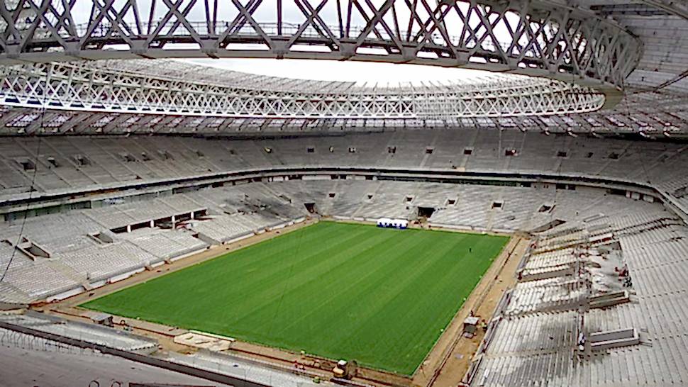 Luzhniki Stadium, 2018 World Cup Final, Moscow Russia, SISGrass, reinforced natural turf, hybrid pitch