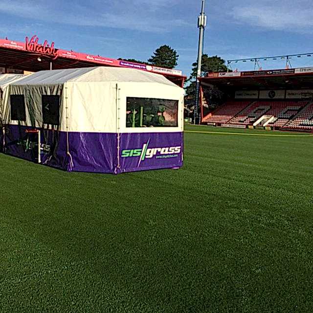 SISGrass, Hybrid pitch, grass, reinforced grass, hybrid technology, AFC Bournemouth