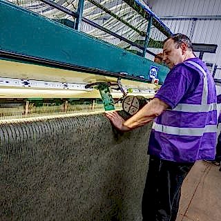 artificial grass synthetic turf factory tufting